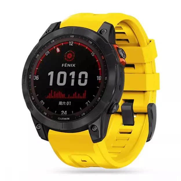 Tech-Protect IconBand for Garmin Fenix 5 / 6 / 6 Pro / 7 - Yellow 3