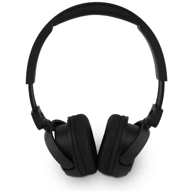 Guess Metal Logo Script Over-Ear Headphones - Black 1