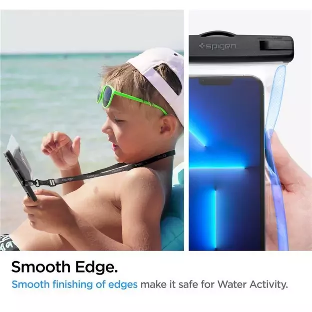 Spigen Spigen Aqua Shield A601 case waterproof IPX8 - transparent 2 pcs. 4