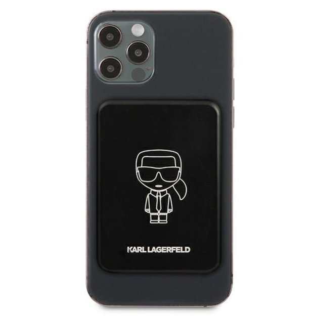 Karl Lagerfeld Powerbank indukcyjny KLPBMSOIBK 3000mAh MagSafe 4