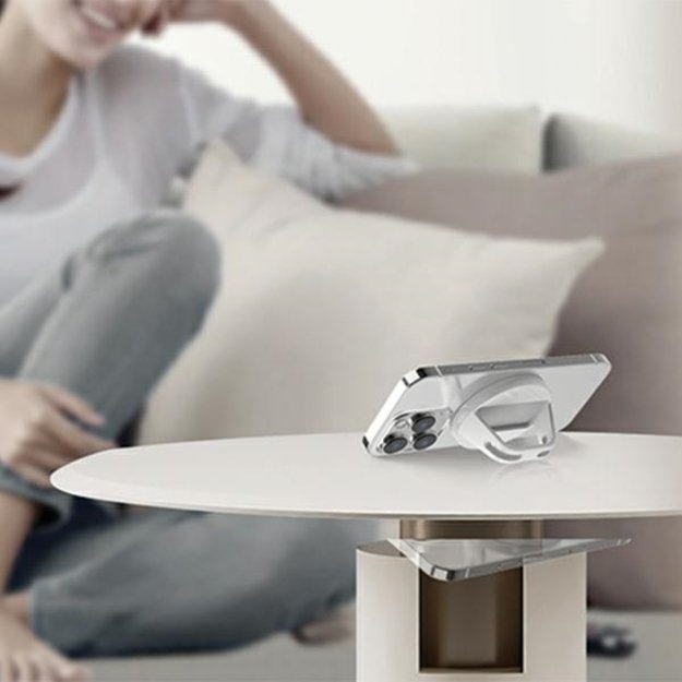 SODI SIM-300 MagSafe Phone Stand - Silver 6