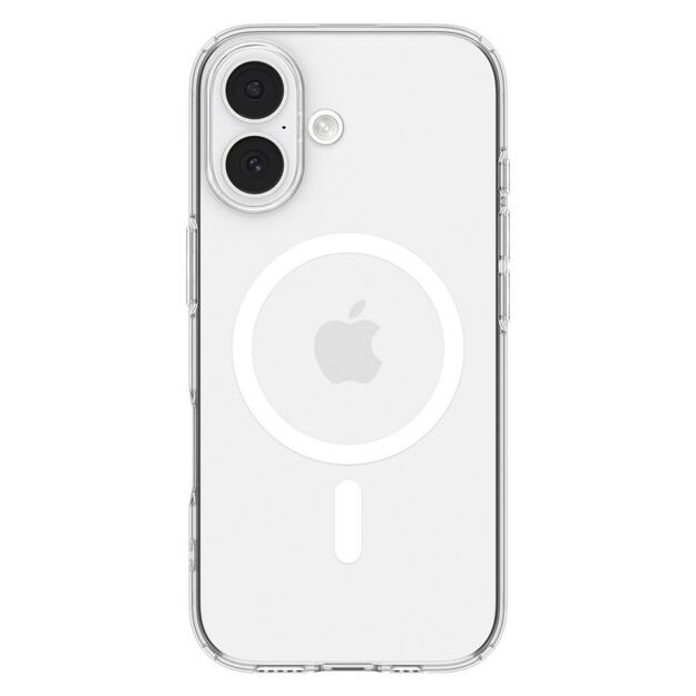 Spigen Liquid Crystal MagSafe Case for iPhone 17 - Clear and White 1