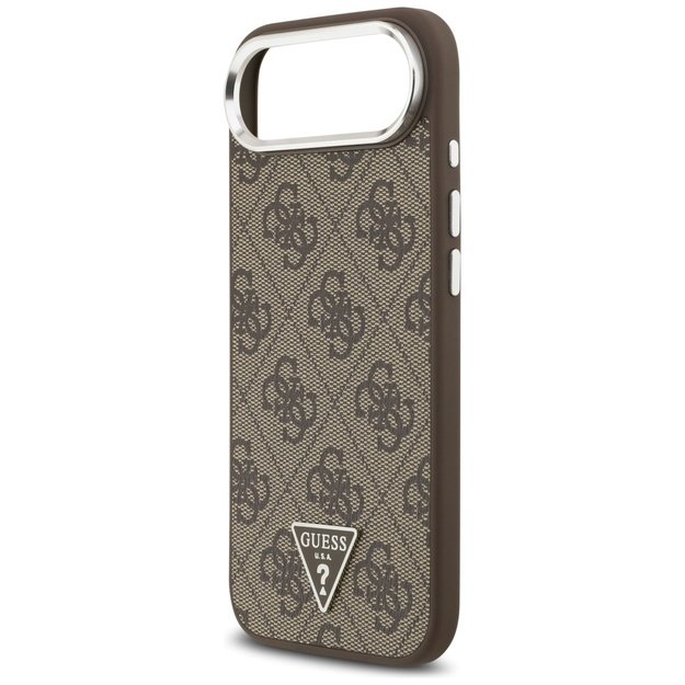 Guess 4G Triangle Logo MagSafe case for iPhone Air - brown 5