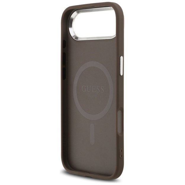 Guess 4G Triangle Logo MagSafe case for iPhone Air - brown 6