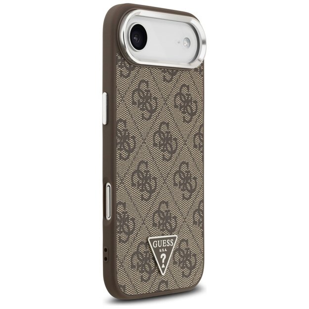 Guess 4G Triangle Logo MagSafe case for iPhone Air - brown 3