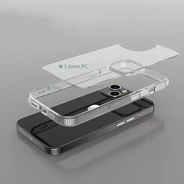 Tech-Protect FlexAir Hybrid iPhone 13 Case - Clear 4