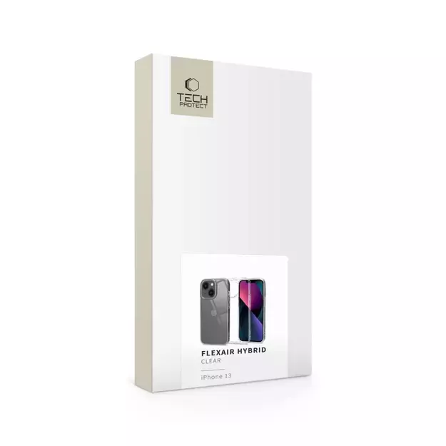 Tech-Protect FlexAir Hybrid iPhone 13 Case - Clear 1