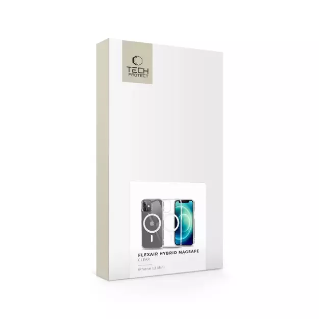 Tech-Protect FlexAir Hybrid MagSafe Case for iPhone 12 mini - Clear 8