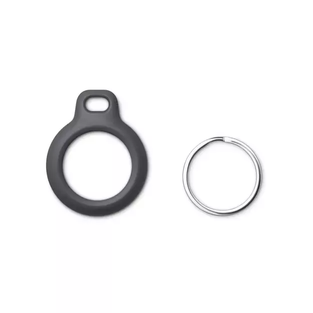 Tech-Protect Rough Case for Apple AirTag with Ring - Black 8