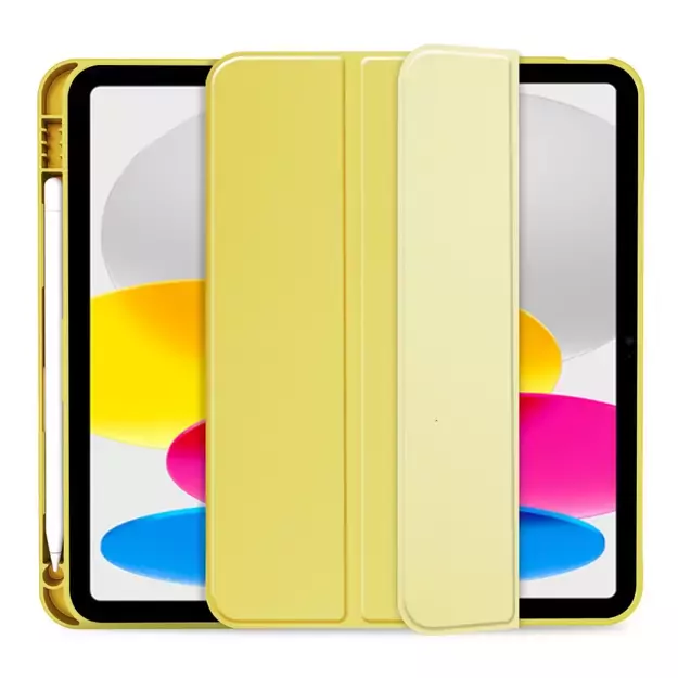 Tech-Protect SC Pen Case for iPad 10.9&quot  2022 - Yellow 1