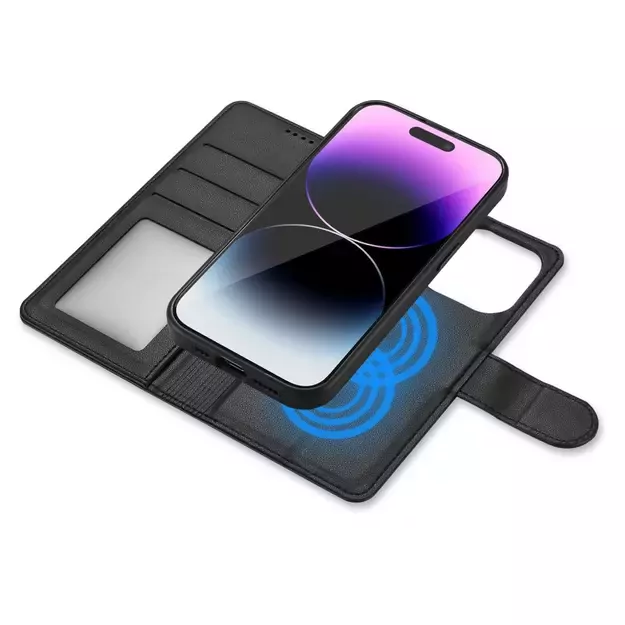 Tech-Protect Wallet MagSafe case for iPhone 13 - black 11
