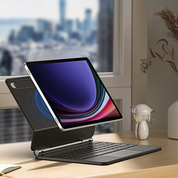 Dux Ducis Keyboard (MK Series) Case with Bluetooth Keyboard for Samsung Galaxy Tab S9 / S8 / S7 - Black 7