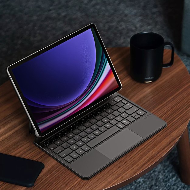 Dux Ducis Keyboard (MK Series) Case with Bluetooth Keyboard for Samsung Galaxy Tab S9 / S8 / S7 - Black 3