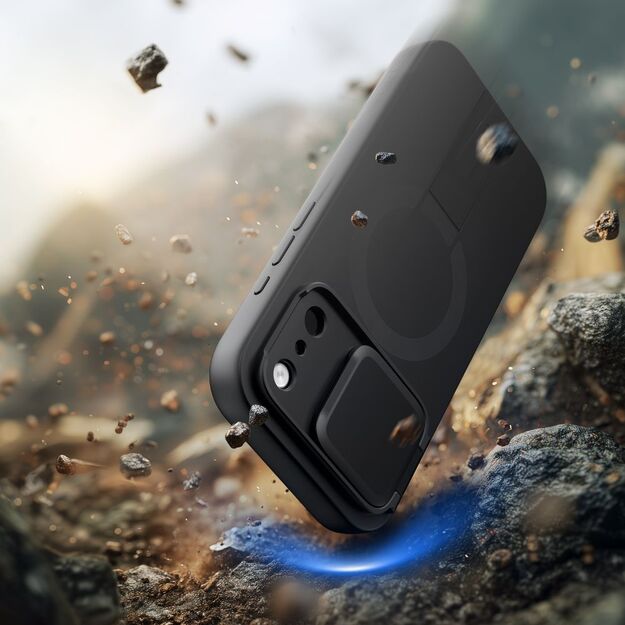 Tech-Protect Kevlar Aura MagSafe Case for iPhone 17 Pro - Black 6