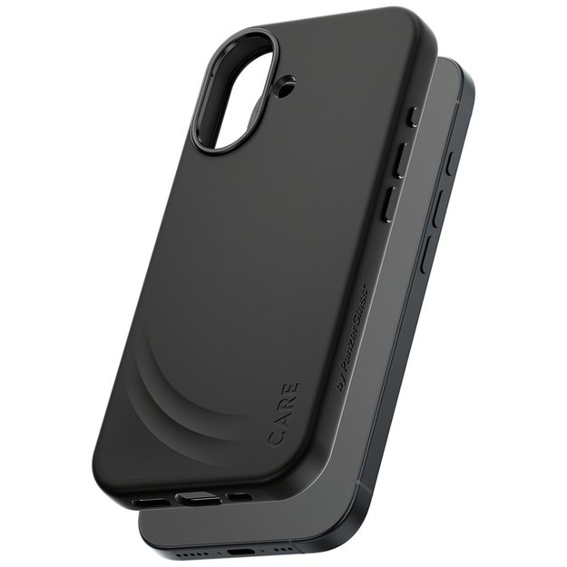 CARE by PanzerGlass Feature FLOW MagSafe Case for iPhone 17 - Black 1