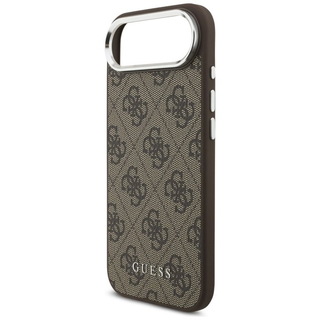 Guess 4G Classic Logo MagSafe Case for iPhone Air - Brown 5
