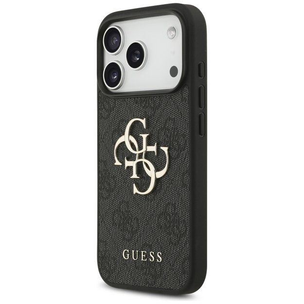 Guess 4G Strap 4G Classic Logo Case for iPhone 17 Pro - Black 2