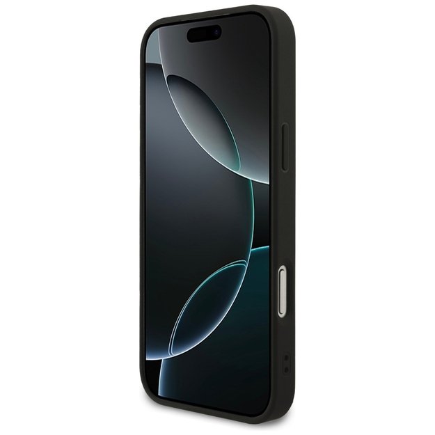 Guess Fixed Glitter Big 4G case for iPhone 17 Pro Max - black 4