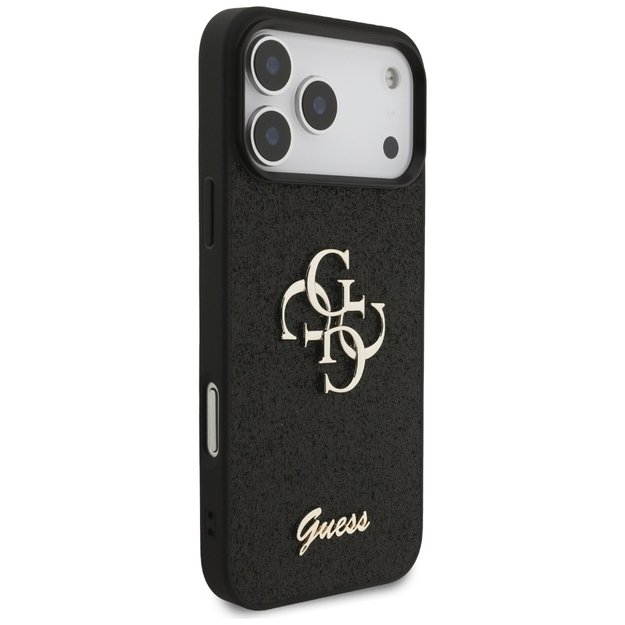 Guess Fixed Glitter Big 4G case for iPhone 17 Pro Max - black 3