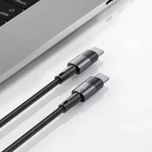 Tech-Protect UltraBoost USB-C / USB-C PD Cable 100W 5A 1m - Gray 3