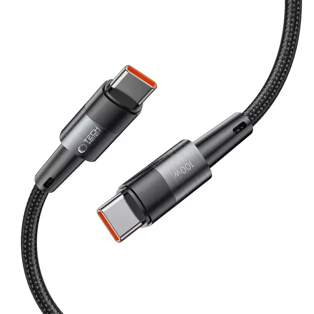 Tech-Protect UltraBoost USB-C / USB-C PD Cable 100W 5A 1m - Gray 2