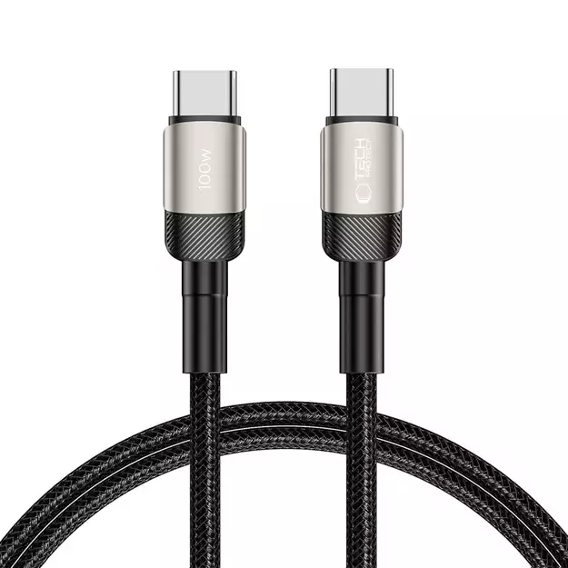 Tech-Protect UltraBoost Evo USB-C / USB-C PD cable 100W 5A 1m - titanium