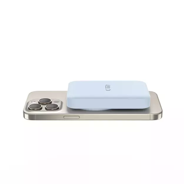 Tech-Protect LifeMag PB11 Powerbank with MagSafe 10000mAh 15W USB-C port - blue + USB-C cable 1