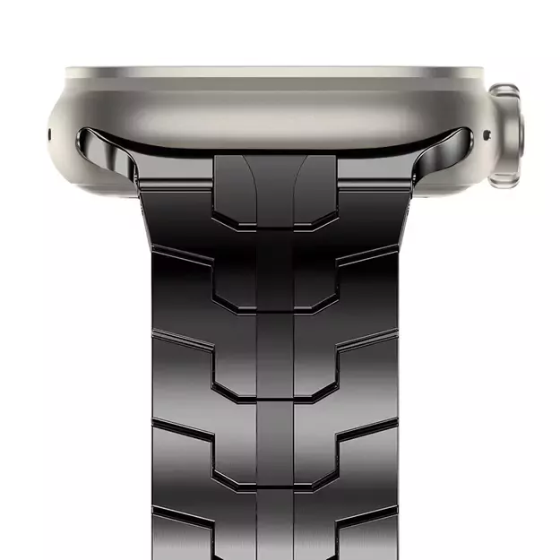Tech-Protect Stainless Line Bracelet for Apple Watch 4 / 5 / 6 / 7 / 8 / 9 / SE / Ultra 1 / 2 (42/44/45/49 mm) - Black 7