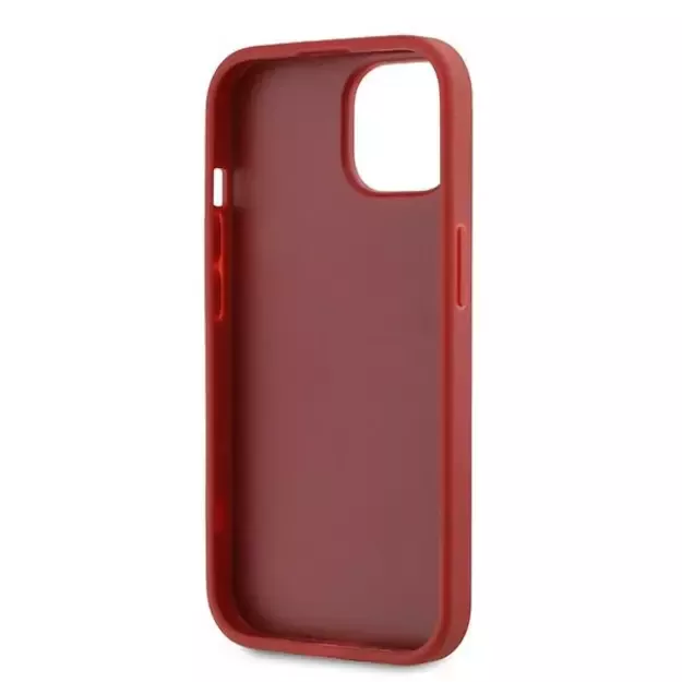Karl Lagerfeld Diagonal Quilted Script case for iPhone 15 / 14 / 13 - red 6