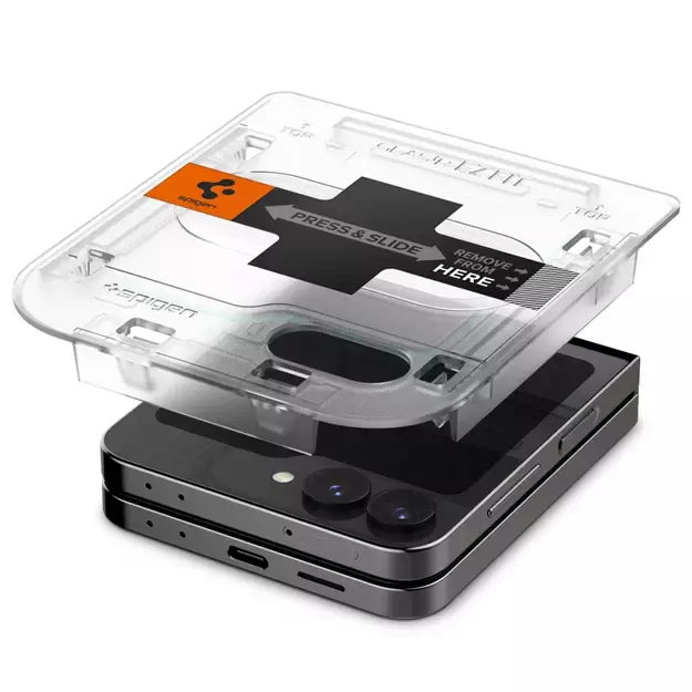 Spigen Glas.tR EZ Fit Tempered Glass for Samsung Galaxy Z Flip 6 - 2 pcs. 19