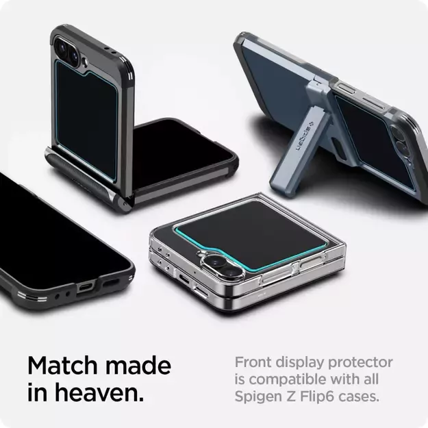Spigen Glas.tR EZ Fit Tempered Glass for Samsung Galaxy Z Flip 6 - 2 pcs. 24