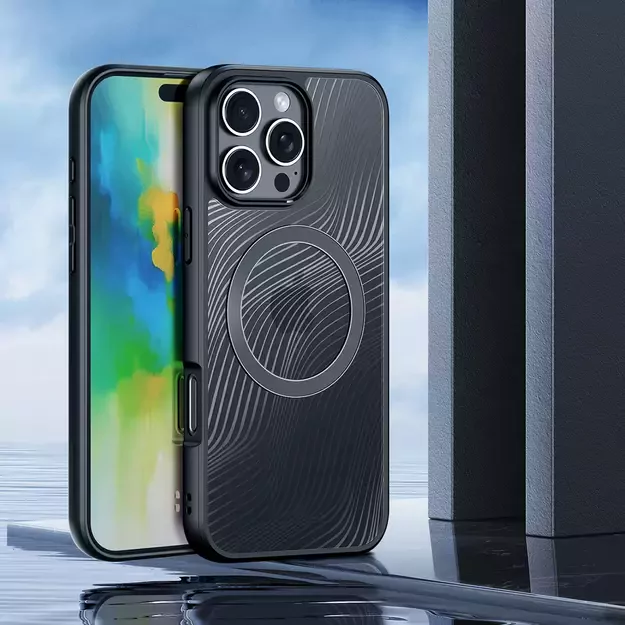 Dux Ducis Aimo Mag Case with MagSafe for iPhone 16 Pro - Black 13