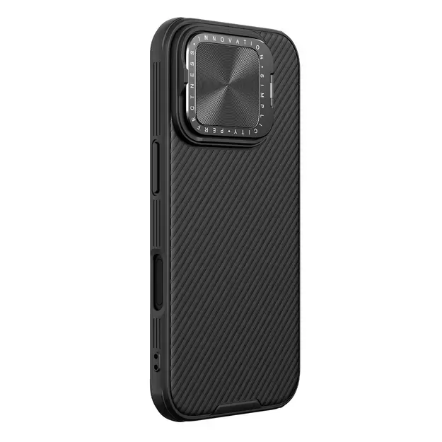Nillkin CamShield Prop Case for iPhone 16 Pro with Camera Cover and Stand - Black 9