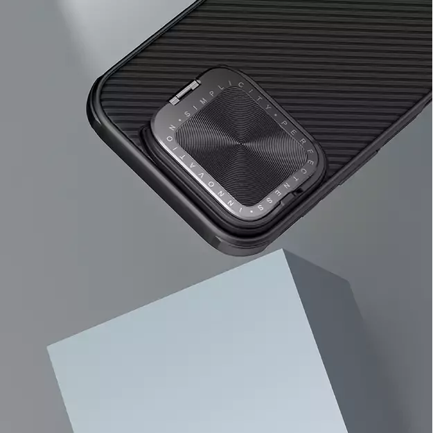 Nillkin CamShield Prop Case for iPhone 16 Pro with Camera Cover and Stand - Black 13