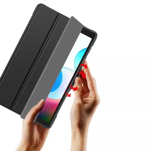Dux Ducis Toby Armored Flip Smart Case for Realme Pad Mini black 16