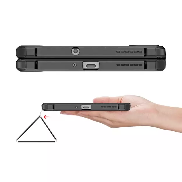 Dux Ducis Toby Armored Flip Smart Case for Realme Pad Mini black 19