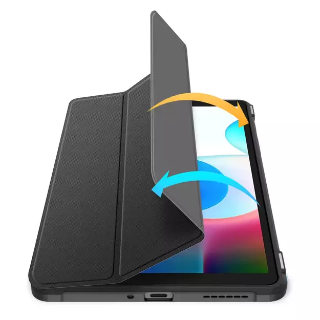 Dux Ducis Toby Armored Flip Smart Case for Realme Pad Mini black 8
