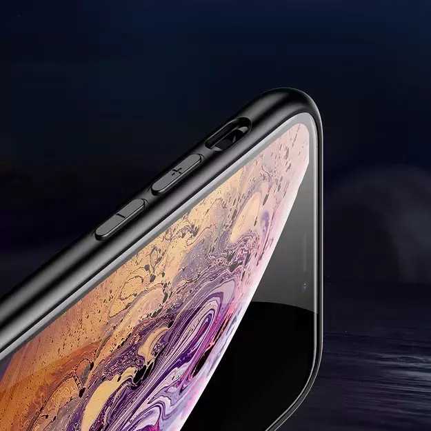 Color Glass Case Durable Cover with Tempered Glass Back and camera cover iPhone 11 Pro Max pattern 2 21