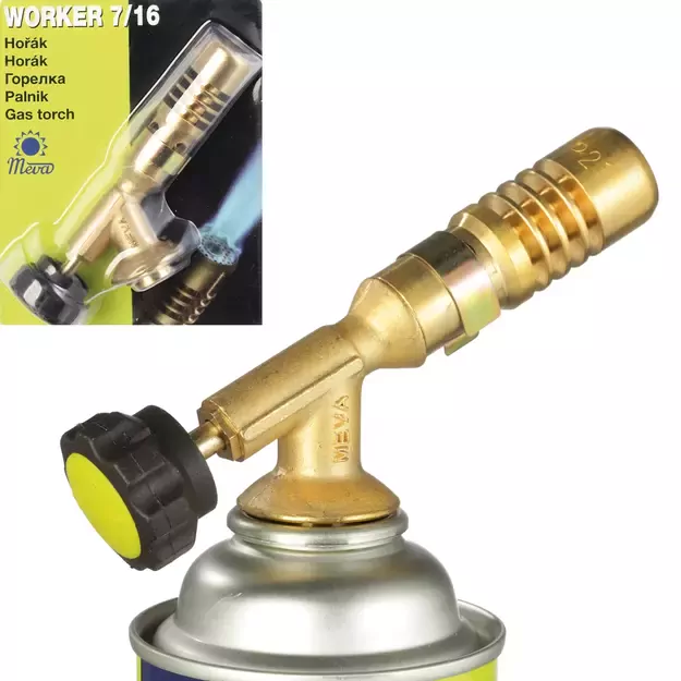 PB cartridge gas burner with 7/16&#39 &#39  valve WORKER 1.8kW