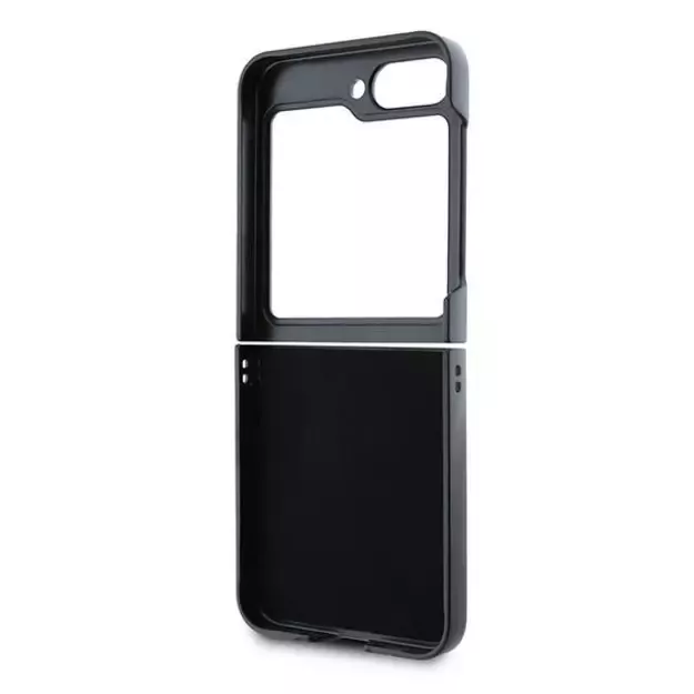 DKNY Repeat Pattern Bottom Stripe Case for Samsung Galaxy Z Flip 6 - Brown 6
