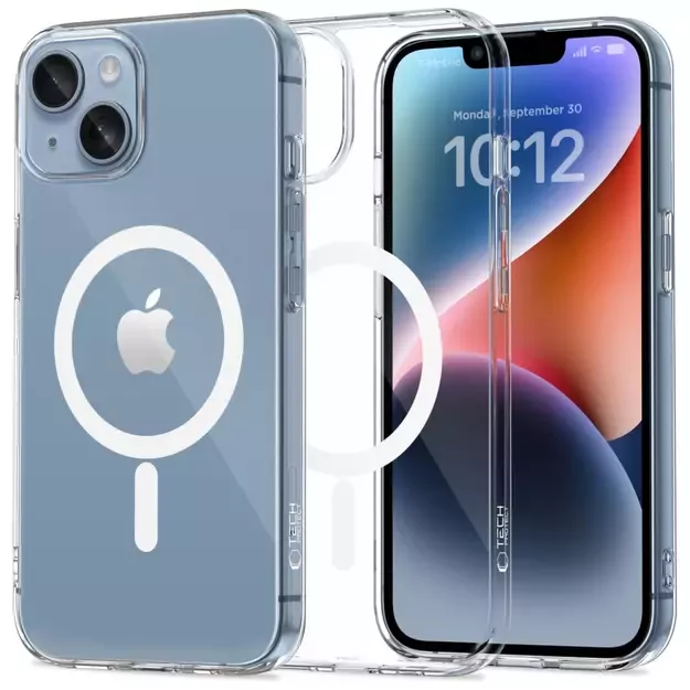 Tech-Protect FlexAir MagSafe Case for iPhone 13 / 14 - Clear