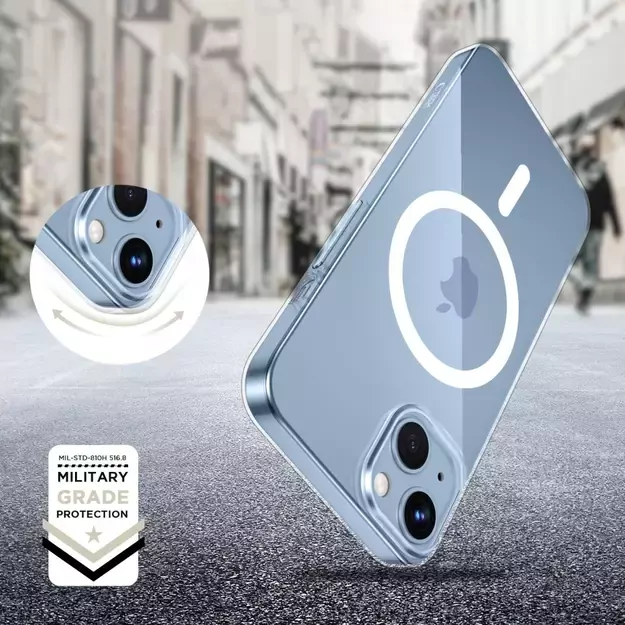 Tech-Protect FlexAir MagSafe Case for iPhone 13 / 14 - Clear 5
