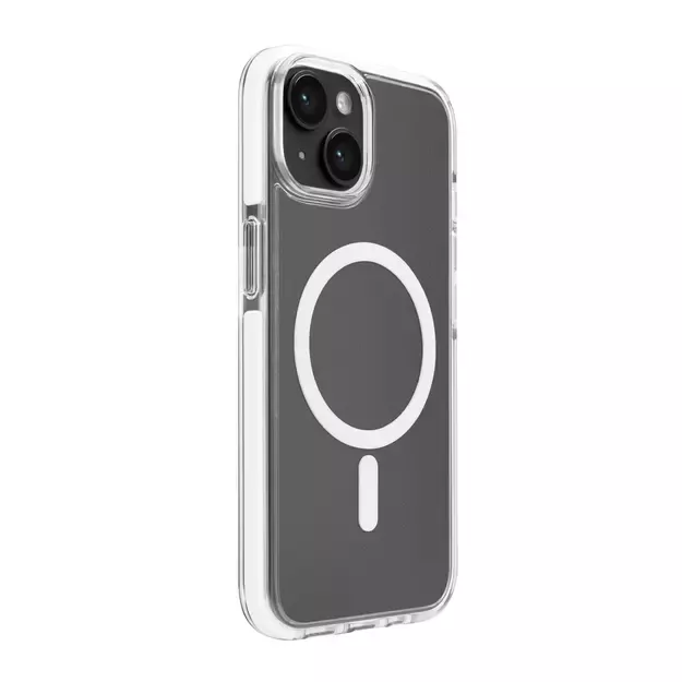 Puro Lite Mag Pro MagSafe Silicone Case for iPhone 15 - Transparent 3