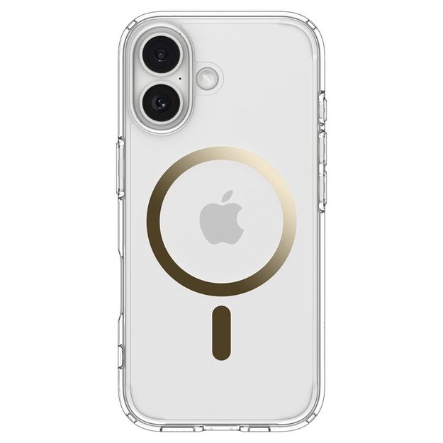 Spigen Ultra Hybrid MagSafe Case for iPhone 17 - Transparent Gold 1