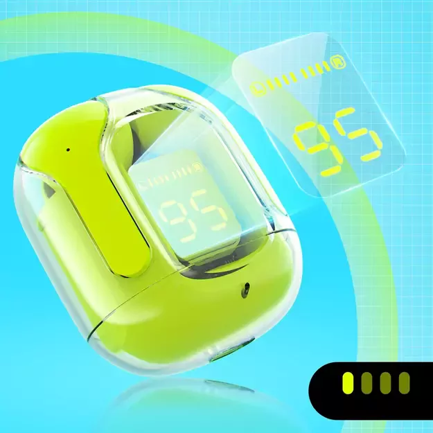 Acefast T6 TWS Bluetooth In-Ear Wireless Headphones - Green 28