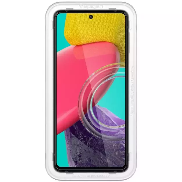Spigen ALM Glass FC Tempered Glass for Samsung Galaxy M53 5G - Black 2