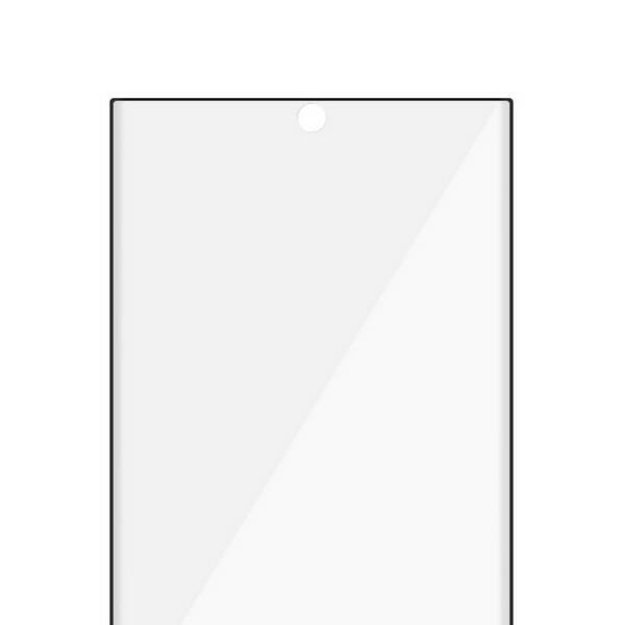 PanzerGlass E2E Microfracture antibacterial glass for Samsung Galaxy S22 Ultra - with black frame 3