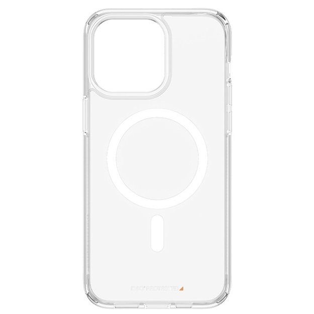 PanzerGlass HardCase with MagSafe with D3O and Military Grade Certified for iPhone 15 Pro Max - Transparent 1