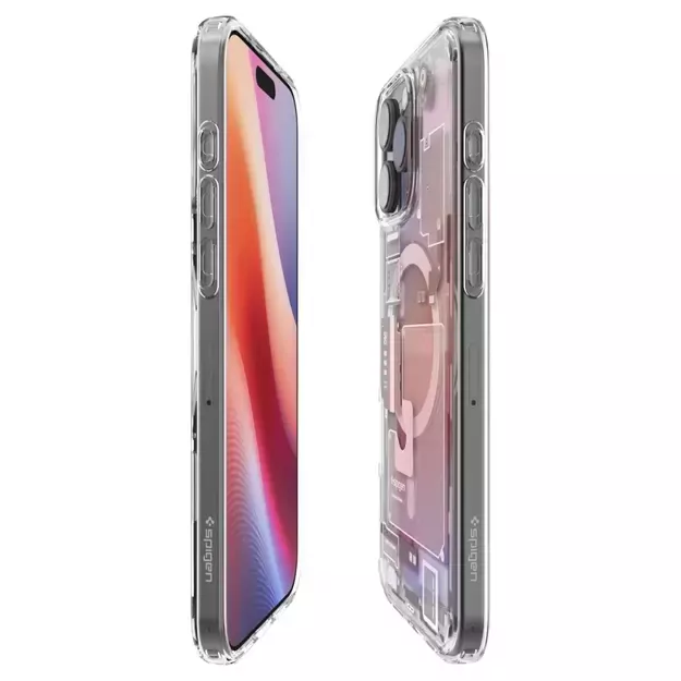 Spigen Ultra Hybrid Mag Zero One case with MagSafe for iPhone 16 Pro - titanium 2