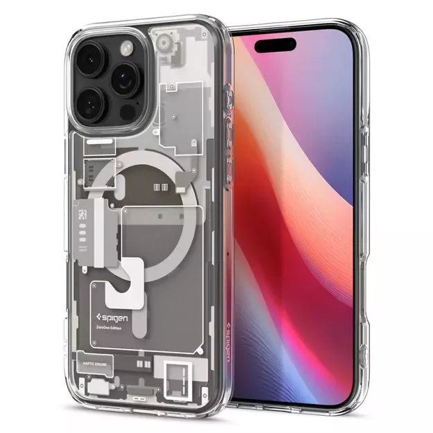 Spigen Ultra Hybrid Mag Zero One case with MagSafe for iPhone 16 Pro - titanium 4
